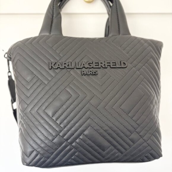 Karl Lagerfeld Voyage Tote & Dustbag NWT - Picture 3 of 7